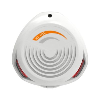 ELMO SA4000 Sirena cablata autoalimentata da esterno, 2 trombe