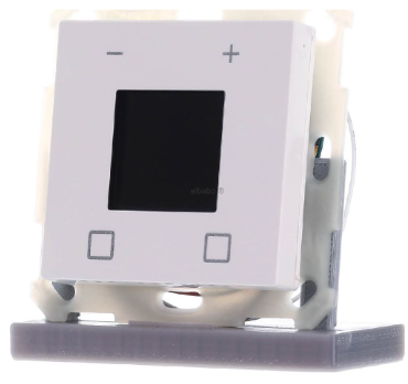 MDT SCN-RTR55S.01 KNX Smart 55 room temperature controller with color display, pure white gloss