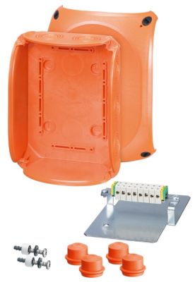 HENSEL Fk 1608 Cassetta di derivazione IP65. 10 poli. per cavi in