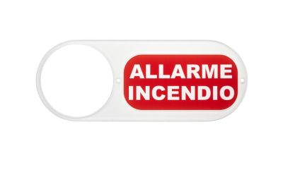 ELKRON FIRE 80FH6800123 PLEXI Pannello in plexiglass ALLARME INCENDIO