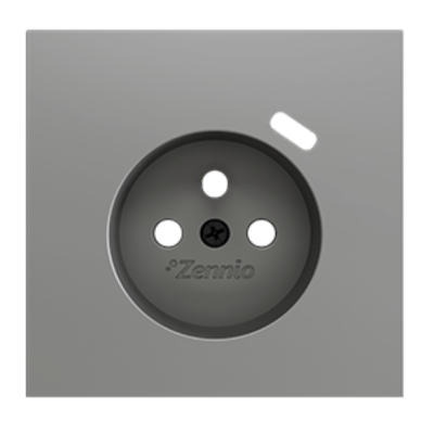 ZENNIO ZS70CF1USS ZS70. French socket cover with USB C 70x70 mm - Yes