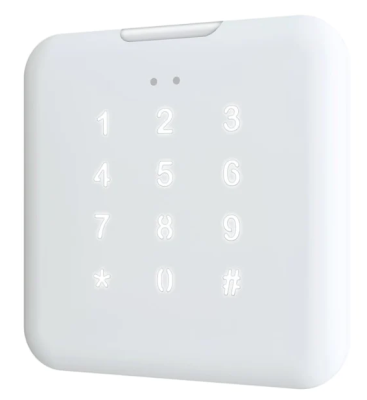 ZENNIO ZVIIWOKW KNX code keyboard, white