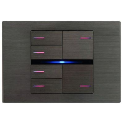 EELECTRON BK42MT-BR KIT 6 KEYS 4 LEFT + 2 RIGHT METAL BRONZE - L