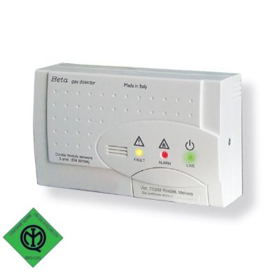 TECNOCONTROL SE330KG Beta domestic gas detector for LPG - relay - replaceable sensor - IMQ