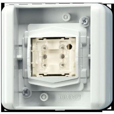 JUNG 8471.02LEDW Pulsante BA - con posizione centrale neutra- 1 modulo