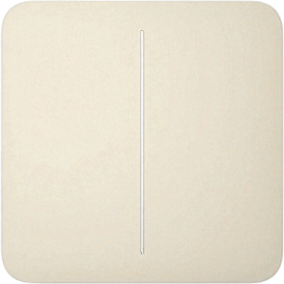 AJAX 52151 SoloButton (2-gang) [55] ASP ivory
