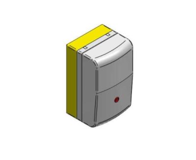 INIM CB-MC200M BROWN plastic thickness to distance the base of the contact for Air2- MC200M from the wall