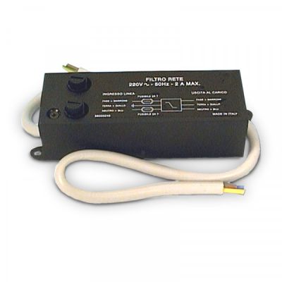 ELMO FAR Filter (double T-shaped) for noise suppression in the 230 Vac supply line