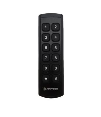 ARITECH INTRUSION ACI420-PIN OSDP reader with slim design keyboard Mifare Desfire EV1/2/3 CSN & Bluetooth