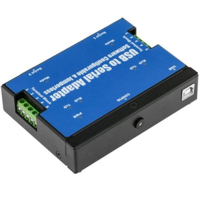 ARITECH ANTINTRUSIONE DF502 Mini unità interfaccia network (da USB a RS-422 e SMFO)