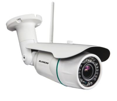 ELKRON 80TC2T00133 TC20/N Telecamera Bullet IP/WIFI,POE ottica 2,8/12mm da 2Mp; filtro IR CUT e LED IR, IP66.