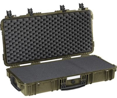 GT LINE 7814HL.G 78 cm long suitcase, green with pre-cubed sponge