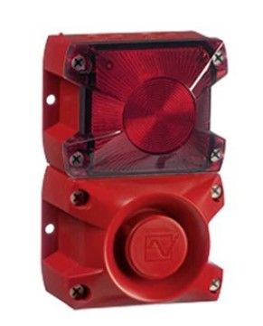 NOTIFIER PA X 1-05 IP66 OPTICAL/ACOUSTIC ALARM - EN54-3/23 - 100DB