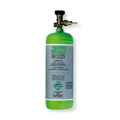 TECNOCONTROL BO225M-044 Bombola CH4 0,44% vol.  - 2,5 l. 30 bar - 75 litri