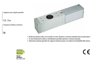 FAAC 104562 ATTUATORE MOTORE OPERATORE 560 SB 1 LT