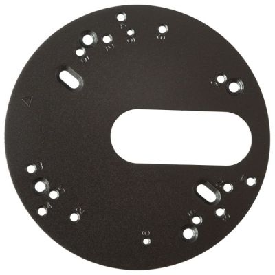 ELAN MT-DSAP-BK IP Cameras Dome Camera Single Gang Box Adapter Plate (black)