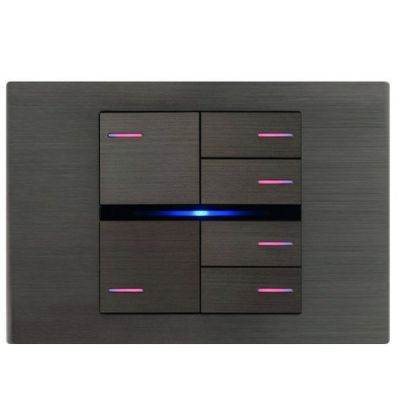 EELECTRON BK24MT-BR KIT 6 KEYS 2 LEFT + 4 RIGHT METAL BRONZE - L