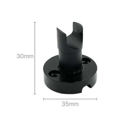 LEDCO LK07/NE LINK SUPPORTO U BARRA NERO