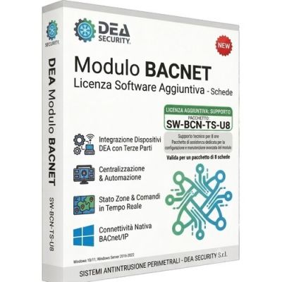 DEA SW-BCN-TS-U8 Supporto tecnico - 8 ore
