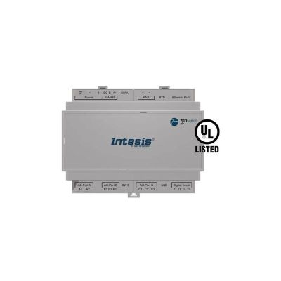 INTESIS IN776MHI00LO000 Mitsubishi Heavy Industries VRF with KNX, serial and IP support - Up to 128 Internal Units, 0 External Units/or up to 80 Internal Units, 12 External Units
