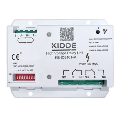 ARITECH FIRE KE-IO3101-M Module 1 output dual exchange relay 230VAC @5A (
