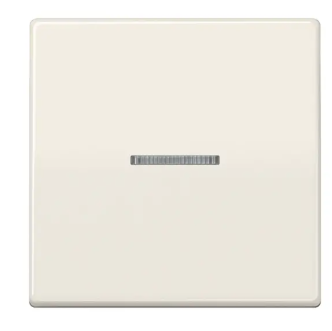 JUNG AS10911STRFWW Pulsante KNX RF, 1 canale, bianco alpino