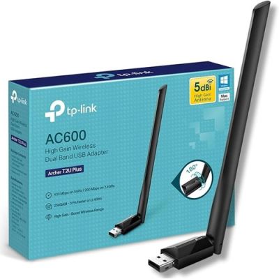 TP LINK ARCHER T2U PLUS USB WIFI ANTENNA FOR PC