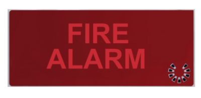 COOPER CSA INCENDIO CSA08584-3 DICITURA 5955 "FIRE ALARM"