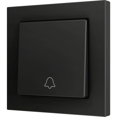 ZENNIO ZS551PB1DA ZS55. Simple Soft push button for 1 binary input - Anthracite