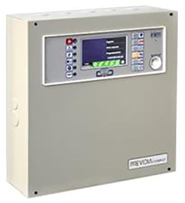 INIM INCENDIO PREVIDIA-C050SD Centrale rivelazione incendio analogica indirizzata equipaggiata con 1 LOOP- max 64 indirizzi - Colore Grigio Scuro