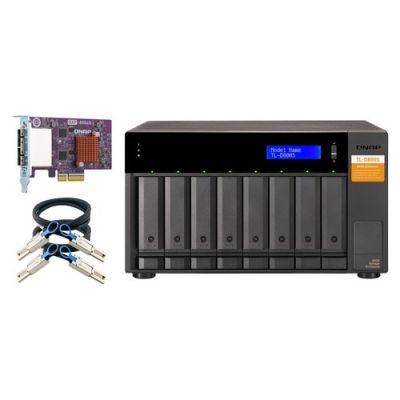 QNAP TL-D800S 8-BAY DESKTOP Unit+expansion unit