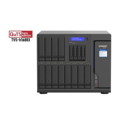 QNAP TVSH1688XW12503 16-BAY TURBONAS NAS SENZA HARD DISK INTEGRATO