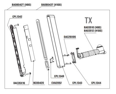 RIB BA08042T TX H80 VERTIGO