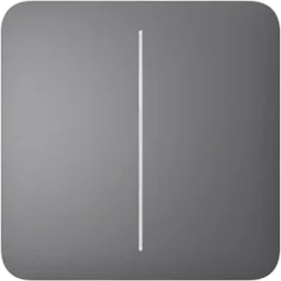 AJAX 52183 CenterButton (2-gang) [55] ASP grey
