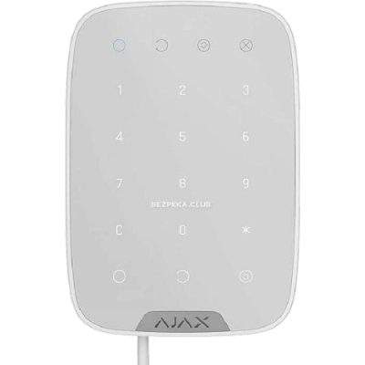 AJAX 44401 Keypad Fibra ASP Superior KeyPad Fibra white