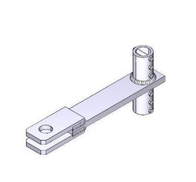 CAME SPARE PARTS 119RIG114 COUNTERWEIGHT ARM - G12000