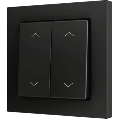 ZENNIO ZS552PB4SA ZS55. Double Soft push button for 4 binary inputs