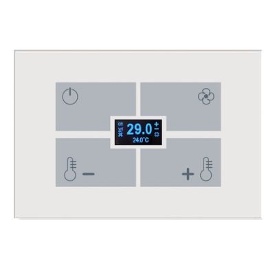 BLUMOTIX BX-E-RTU QUBIK Elettronica thermostat with humidistat 120X80