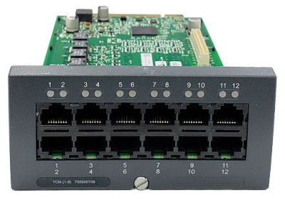 AVAYA 700500758 IP OFFICE IP500 EXTENSION CARD TCM-8 DIGITAL STATI