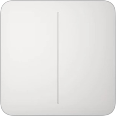 AJAX 52154 SoloButton (2-gang) [55] ASP white