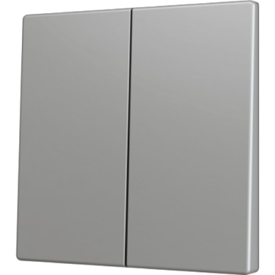 ZENNIO ZS70CSOFT22S ZS70. Cover for Double KNX Soft push button 70x70