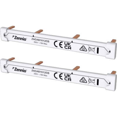 ZENNIO ZACAB1612CB Comb busbar fo AllInbox 1612 v2 - Up and down comb