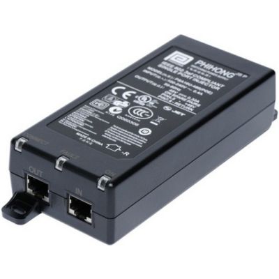 2N 91378100E PoE injector PSA16U-480(POE)- 1port 15.4W AC/DC 