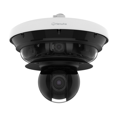 HANWHA PNM-C34404RQPZ 34MP with PTZ AI, IR Multisensor