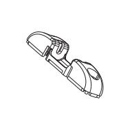 TOPP 1UA002 ARS Quick attachment to the window - white