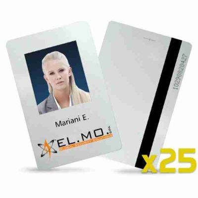 ELMO IDC8025 Tessera standard con banda magnetica e lettura a p