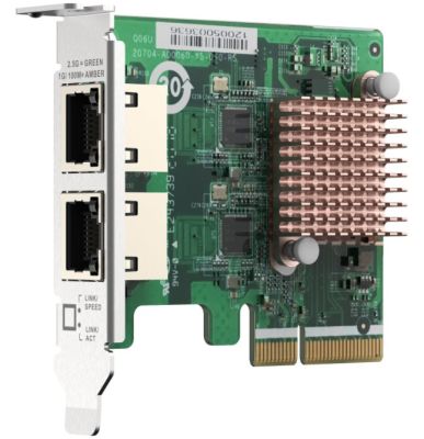 QNAP QXG-2G2T-I225 DUAL PORT 2.5GB 4-SPEED NETWORK CAR