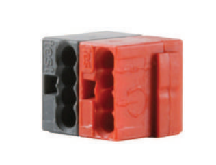 EELECTRON WG00A01ACC KNX WAGO CONNECTOR RED/BLACK 100 PCS