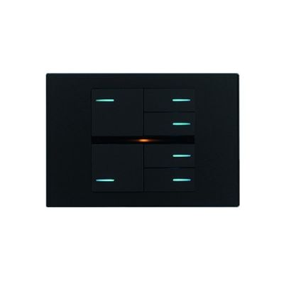EELECTRON BK24FX-0720 KIT 6 KEYS 2 LEFT + 4 RIGHT FENIX BLACK 0720