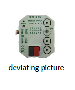 LINGG-JANKE Q77883 TS4FJ-2-QU Interfaccia pulsantiera rapida KNX per 4 pulsanti singoli, allarme vento veneziana/tapparella,